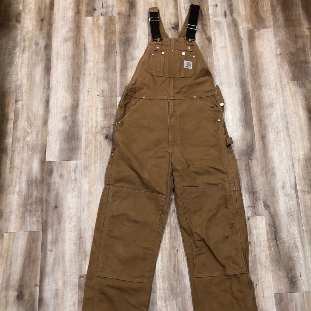 Carhartt Sandstone Unlined Bib/Overall